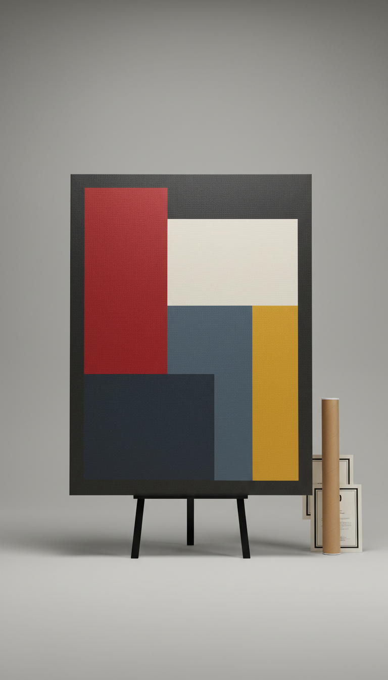 Monolith Series large-format canvas print