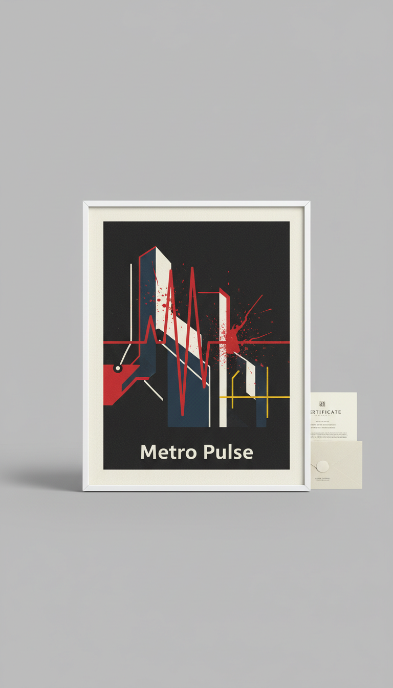 Metro Pulse limited edition archival print